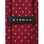 Krawatte von Eterna, in der Farbe Rot, aus Seide, andere Perspektive, Vorschaubild