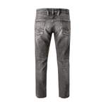 Slim Fit Jeans von Replay, in der Farbe Grau, aus Baumwolle, andere Perspektive, Vorschaubild