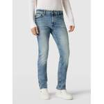 Slim Fit Jeans von BOSS Orange, aus Baumwolle, andere Perspektive, Vorschaubild