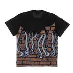T-Shirt von Octopus, in der Farbe Schwarz, andere Perspektive, Vorschaubild