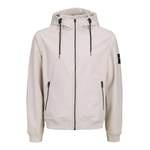 Softshelljacke von jack & jones, in der Farbe Weiss, aus Polyester, Vorschaubild