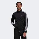 Herren-Sportjacke von ADIDAS SPORTSWEAR, in der Farbe Schwarz, aus Polyester, andere Perspektive, Vorschaubild