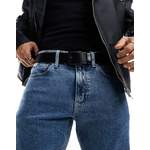 Ledergürtel von Calvin Klein Jeans, in der Farbe Schwarz, aus Leder, Vorschaubild