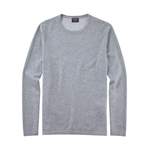 V-Pullover von Olymp, in der Farbe Grau, aus Baumwolle, andere Perspektive, Vorschaubild