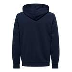 Sweatshirt von Only & Sons, in der Farbe Weiss, aus Polyester, andere Perspektive, Vorschaubild