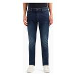 Slim Fit Jeans von Emporio Armani, in der Farbe Blau, andere Perspektive, Vorschaubild
