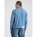 Jeansjacke von Calvin Klein Jeans, in der Farbe Blau, aus Webstoff, andere Perspektive, Vorschaubild