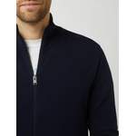 Strickjacke von Selected Homme, in der Farbe Blau, aus Baumwolle, andere Perspektive, Vorschaubild