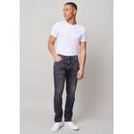 Slim Fit Jeans von Blend, in der Farbe Grau, aus Baumwolle, andere Perspektive, Vorschaubild