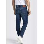 Slim Fit Jeans von MAC, in der Farbe Blau, aus Baumwolle, andere Perspektive, Vorschaubild
