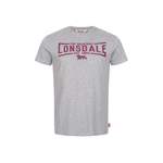 T-Shirt von Lonsdale, in der Farbe Grau, andere Perspektive, Vorschaubild