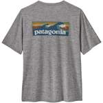 Funktionsshirt von Patagonia, in der Farbe Grau, aus Baumwolle, andere Perspektive, Vorschaubild