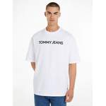 T-Shirt von Tommy Jeans Plus, in der Farbe Weiss, andere Perspektive, Vorschaubild