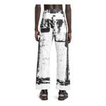 Herren-Jeans von alexander mcqueen, in der Farbe Weiss, aus Baumwolle, andere Perspektive, Vorschaubild