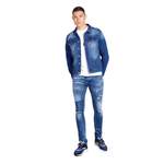 Jeansjacke von My Brand, in der Farbe Blau, aus Baumwolle, andere Perspektive, Vorschaubild