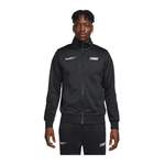 Herren-Sportjacke von Nike Sportswear, in der Farbe Schwarz, aus Polyester, andere Perspektive, Vorschaubild