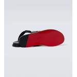 Sandale von Christian Louboutin, in der Farbe Schwarz, andere Perspektive, Vorschaubild