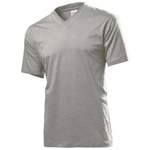 T-Shirt von Stedman, in der Farbe Grau, andere Perspektive, Vorschaubild