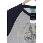 Langarm Shirt von Hollister, in der Farbe Grau, aus Baumwolle, andere Perspektive, Vorschaubild