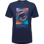 T-Shirt von mammut, in der Farbe Blau, aus Polyester, Vorschaubild