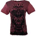 T-Shirt von Guru-Shop, in der Farbe Rot, andere Perspektive, Vorschaubild