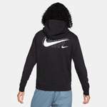 Kapuzenpullover von Nike, in der Farbe Schwarz, aus Polyester, andere Perspektive, Vorschaubild