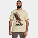 T-Shirt von Under Armour, in der Farbe Braun, aus Naturfaser, Vorschaubild