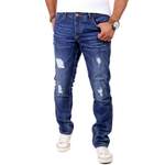 Slim Fit Jeans von Reslad, andere Perspektive, Vorschaubild