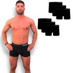 Boxershorts von REQQOX, in der Farbe Schwarz, aus Baumwolle, andere Perspektive, Vorschaubild