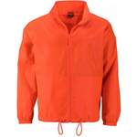 Outdoorjacke von James & Nicholson, in der Farbe Orange, andere Perspektive, Vorschaubild