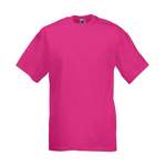 T-Shirt von Fruit Of The Loom, in der Farbe Rosa, andere Perspektive, Vorschaubild