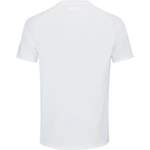 T-Shirt von Head, in der Farbe Weiss, aus Polyester, andere Perspektive, Vorschaubild