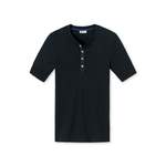 T-Shirt von SCHIESSER REVIVAL, in der Farbe Schwarz, aus Baumwolle, andere Perspektive, Vorschaubild