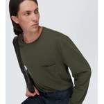 Langarm Shirt von Lemaire, in der Farbe Grün, andere Perspektive, Vorschaubild