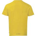 T-Shirt von Vaude, in der Farbe Gelb, aus Baumwolle, andere Perspektive, Vorschaubild
