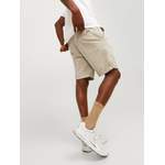 Shorts von jack & jones, in der Farbe Beige, aus Webstoff, andere Perspektive, Vorschaubild