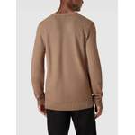 Herren-Pullover von JOOP! Collection, in der Farbe Beige, aus Schurwolle, andere Perspektive, Vorschaubild