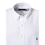 Herrenhemd von Polo Ralph Lauren, in der Farbe Weiss, aus Leinen, andere Perspektive, Vorschaubild