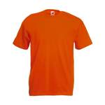 T-Shirt von Fruit Of The Loom, in der Farbe Orange, andere Perspektive, Vorschaubild