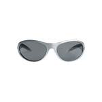 Herren-Sonnenbrille von Quiksilver, in der Farbe Grau, aus Polycarbonat, andere Perspektive, Vorschaubild