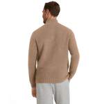 Herren-Pullover von FALKE, in der Farbe Braun, aus Schurwolle, andere Perspektive, Vorschaubild