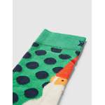Socke von Happy Socks, in der Farbe Grün, aus Baumwolle, andere Perspektive, Vorschaubild