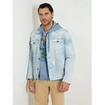 Jeansjacke von Guess, in der Farbe Blau, aus Polyester, Vorschaubild