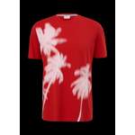T-Shirt von s.Oliver, in der Farbe Rot, aus Baumwolle, Vorschaubild