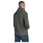 Kapuzenpullover von G-Star Raw, in der Farbe Grau, aus Polyester, andere Perspektive, Vorschaubild