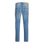 Slim Fit Jeans von jack & jones, in der Farbe Blau, aus Elasthan, andere Perspektive, Vorschaubild