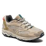 Sneakers von Mizuno, in der Farbe Beige, aus Gummi, andere Perspektive, Vorschaubild