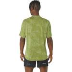 T-Shirt von ASICS, in der Farbe Braun, aus Polyester, andere Perspektive, Vorschaubild