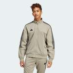 Herren-Sportjacke von ADIDAS SPORTSWEAR, in der Farbe Schwarz, aus Polyester, andere Perspektive, Vorschaubild