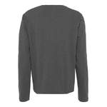 Langarm Shirt von Gant, in der Farbe Grau, aus Baumwolle, andere Perspektive, Vorschaubild
